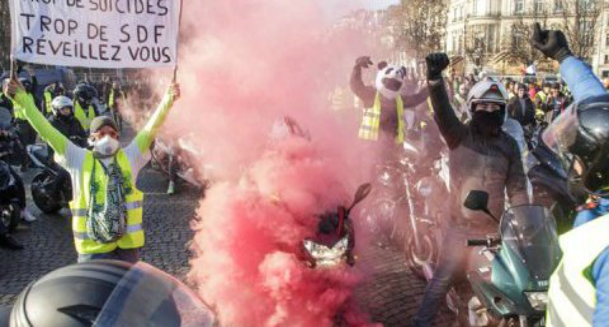 Continúan protestas en Francia contra “gasolinazo” Continúan protestas en Francia contra “gasolinazo”