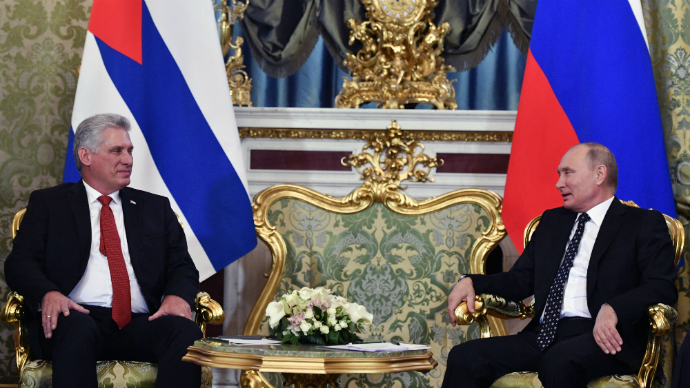 Vladimir Putin recibe a presidente de Cuba en Moscú - putin-diaz-canel-2