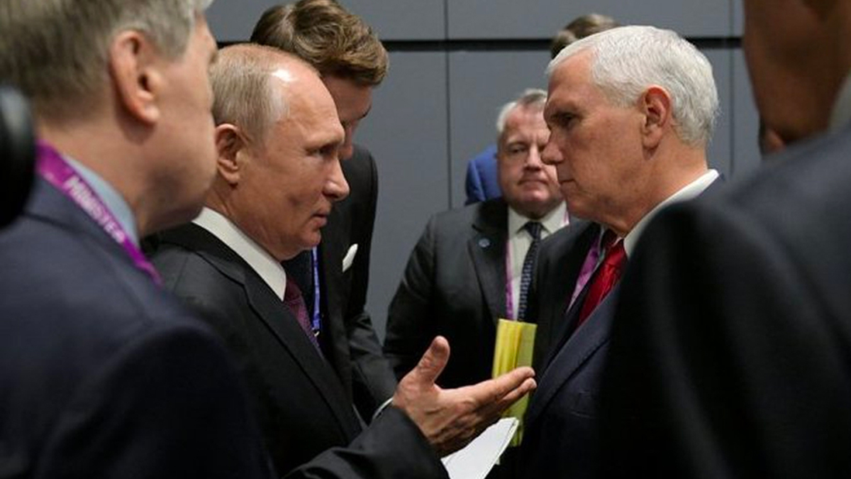 Rusia no interfirió en las elecciones estadounidenses: Putin a Pence