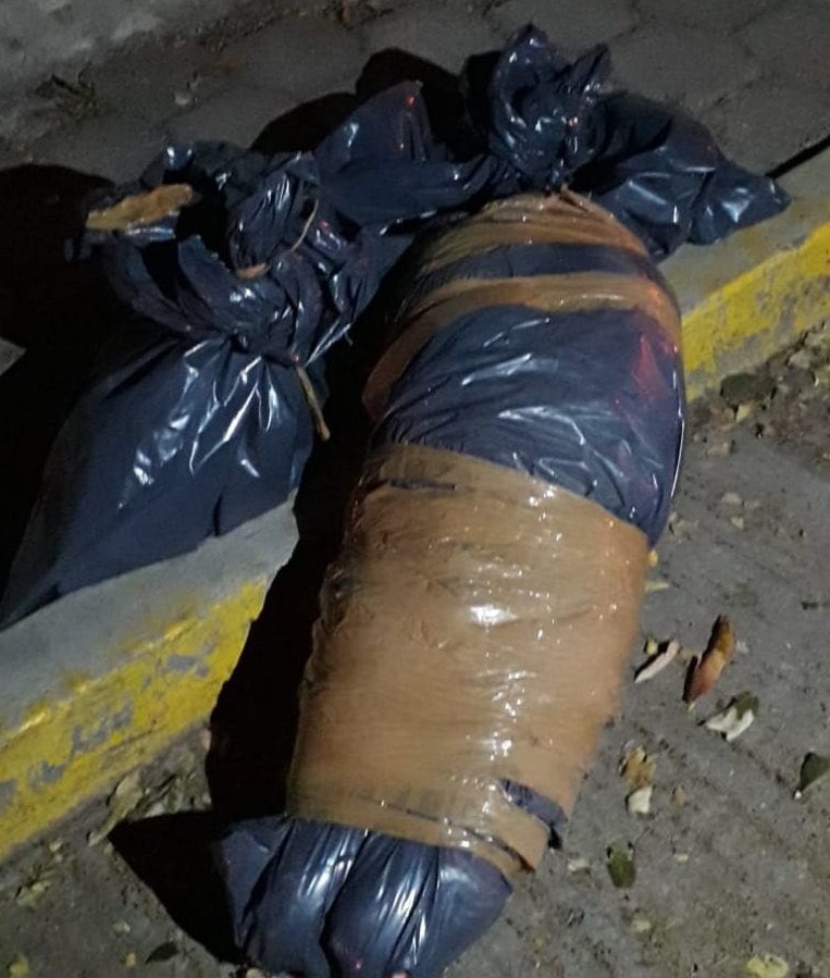 Fiscalía de Guerrero abre investigación por homicidio de policía - restos-humanos-tirados-detras-de-panteon-en-chilpancingo