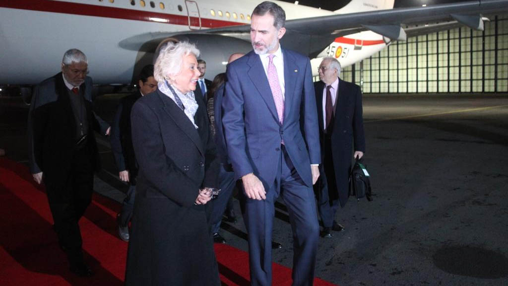 Rey Felipe VI de España llega a México para asistir a toma de protesta de AMLO Rey Felipe VI de España llega a México para asistir a toma de protesta de AMLO