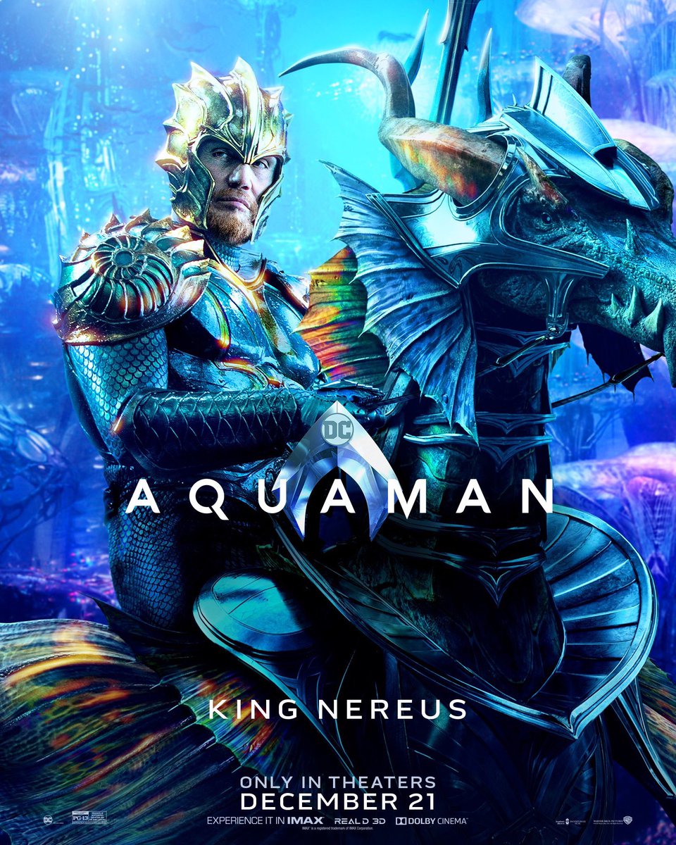 Dan nuevo vistazo a Aquaman con siete pósteres - rey-nereus