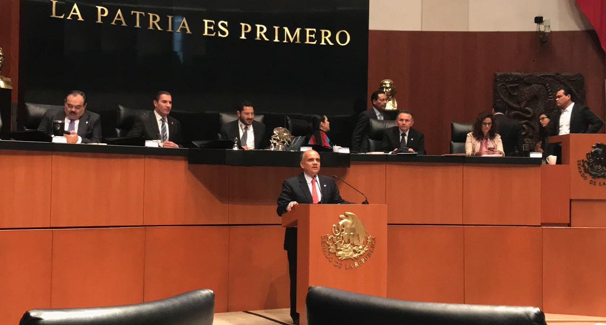 PRI insistirá ante el Senado retirar invitación a Maduro - senador-manuel-anorve
