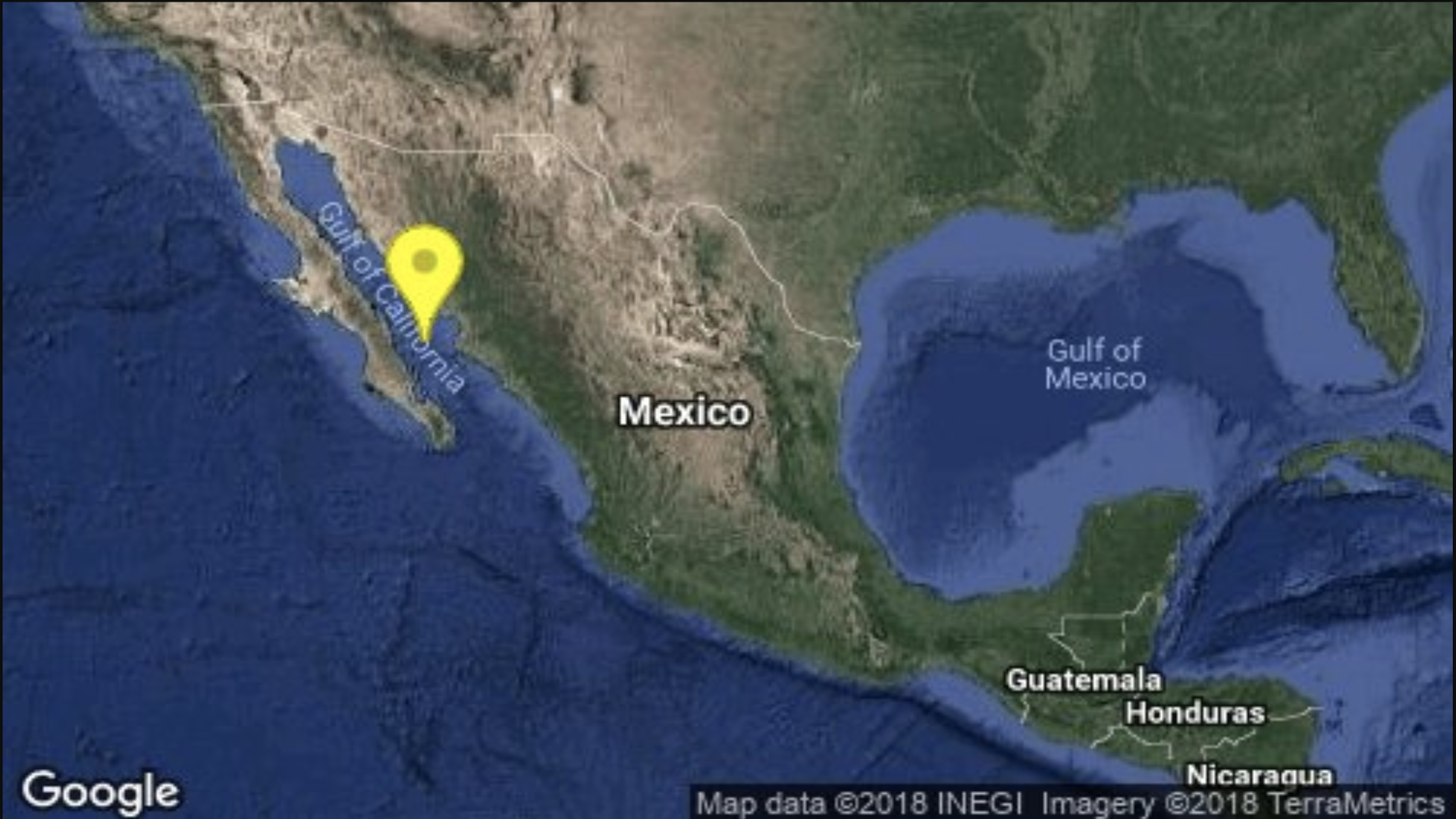 Sismo magnitud 4.8 en Baja California Sur