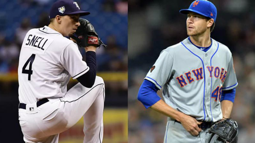 Snell y deGrom ganan el Cy Young en Grandes Ligas