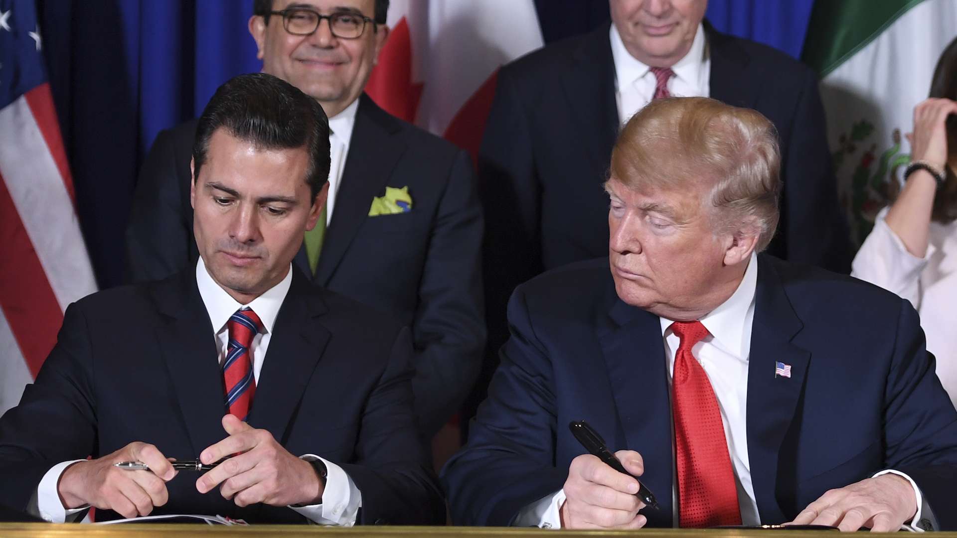 Así se firmó el T-MEC