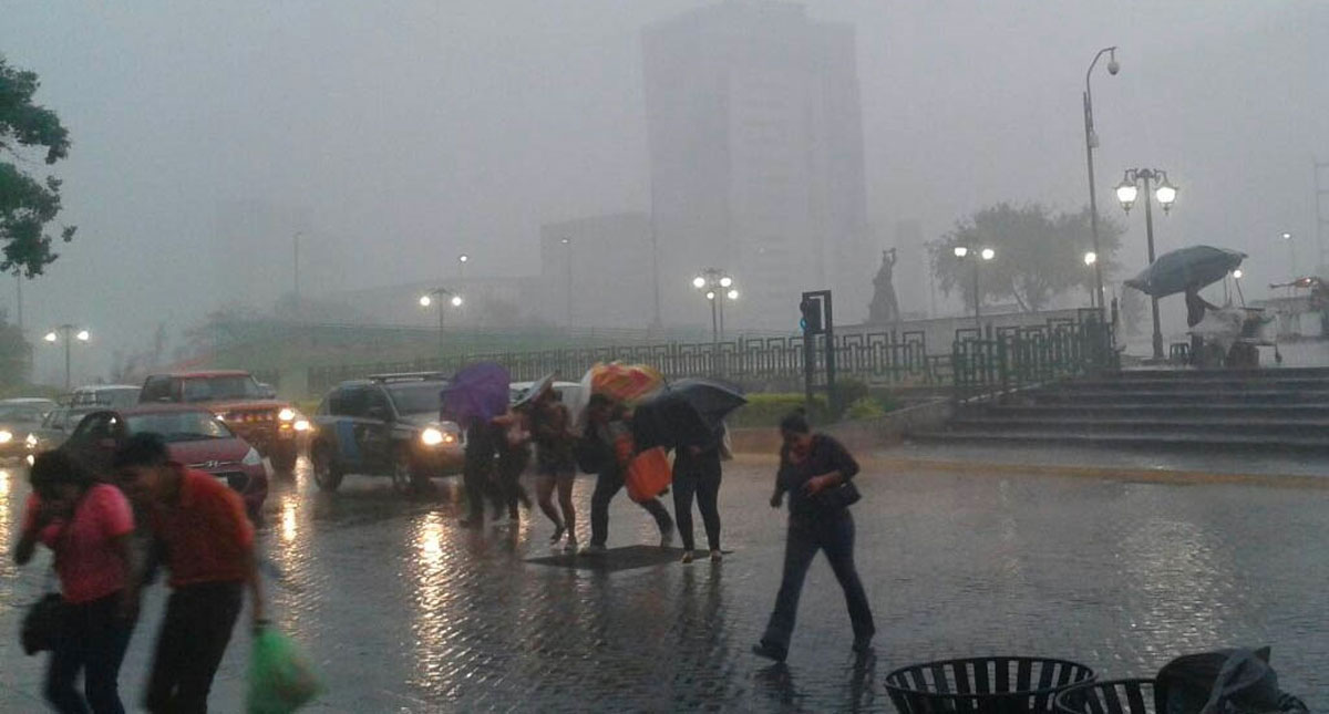 Prevén tormentas muy fuertes en Nuevo León, Tamaulipas y Veracruz