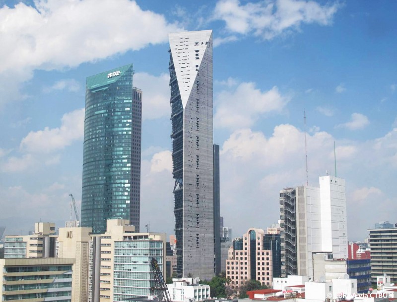 Premian a Torre Reforma como el rascacielos más innovador del mundo - torre-reforma
