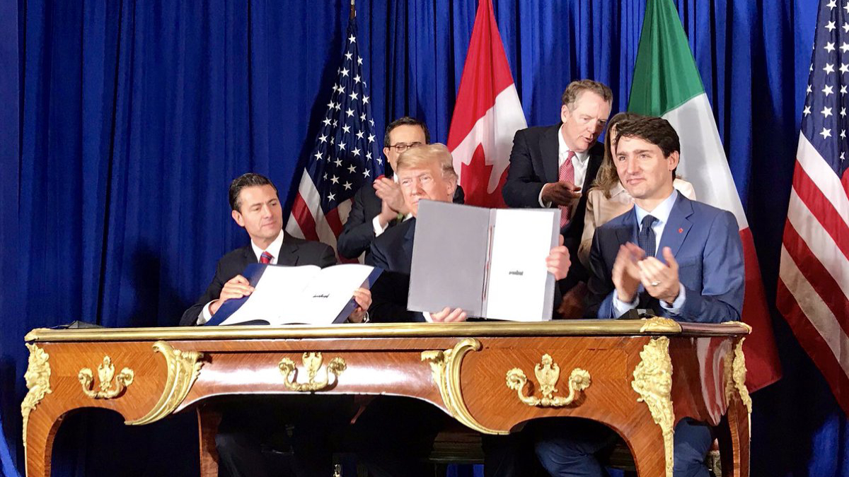 Firmé uno de los tratados más importantes del mundo: Trump Firmé uno de los tratados más importantes del mundo: Trump