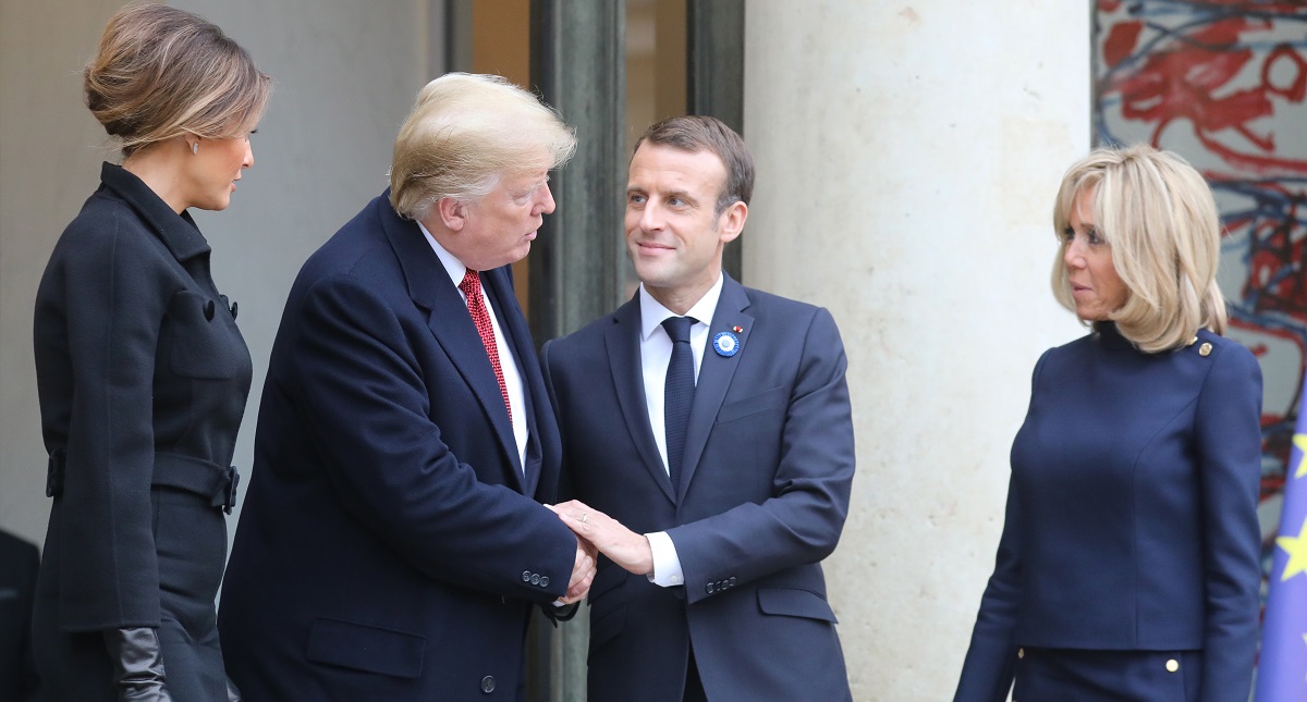 Trump ataca de nuevo a Europa tras viaje a París - trump-macron