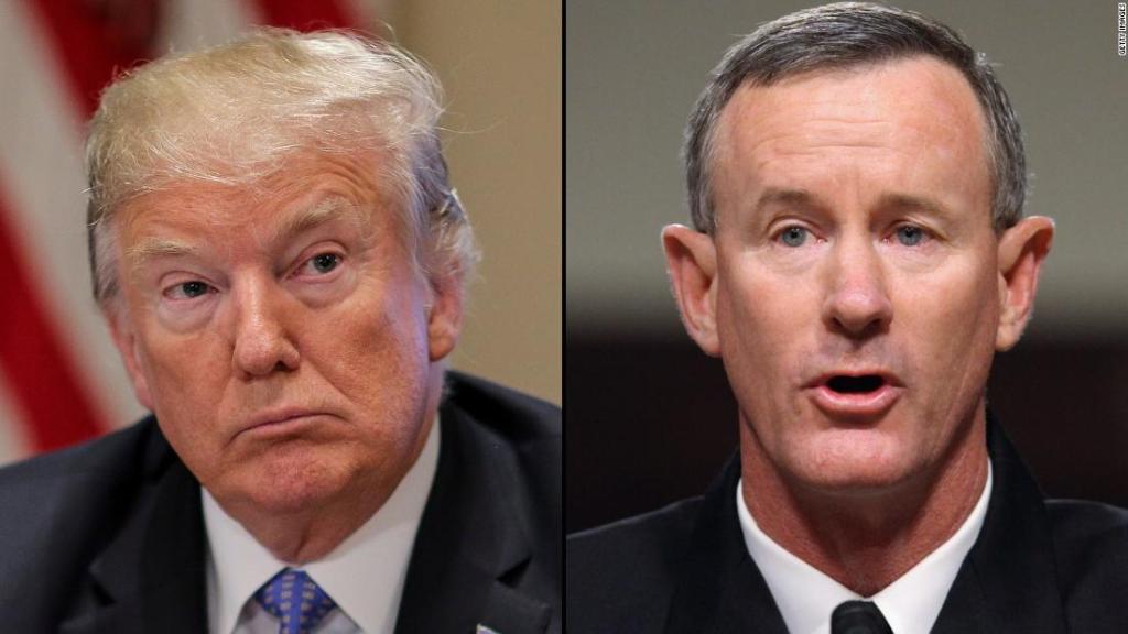 Excomandante arremete contra Trump tras comentarios sobre Bin Laden - trump-mcraven
