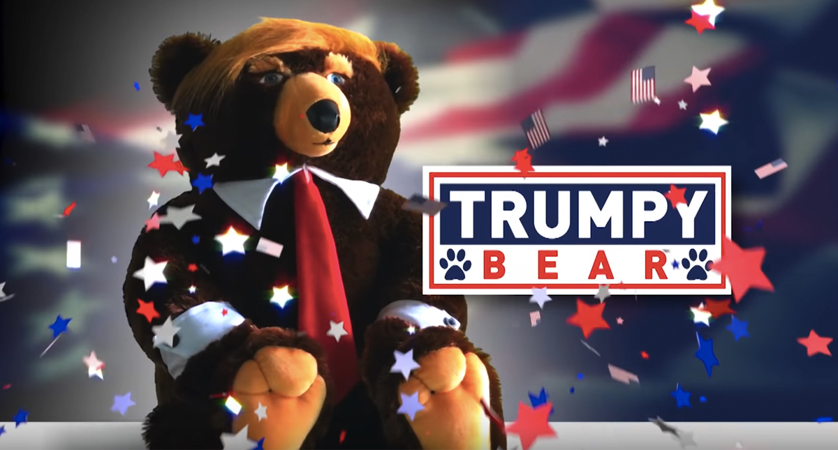 Trumpy Bear, el oso que simula a Donald Trump