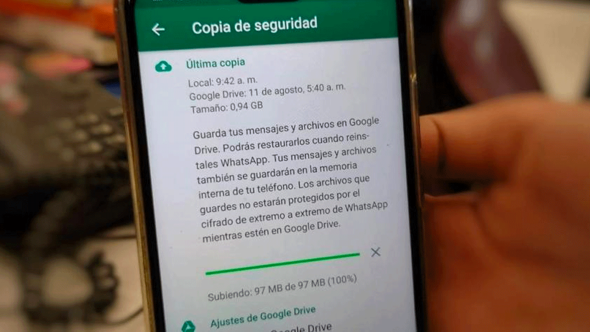 WhatsApp comenzó a eliminar las copias de seguridad de los usuarios