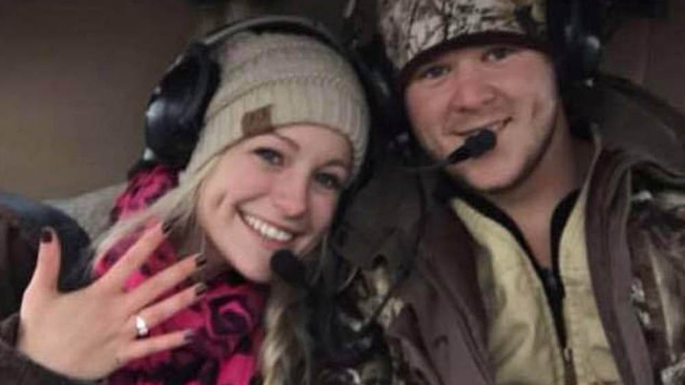 Recién casados mueren al ir a su luna de miel en helicóptero - will-le-pidio-matrimonio-a-bailee-a-bordo-de-un-helicoptero