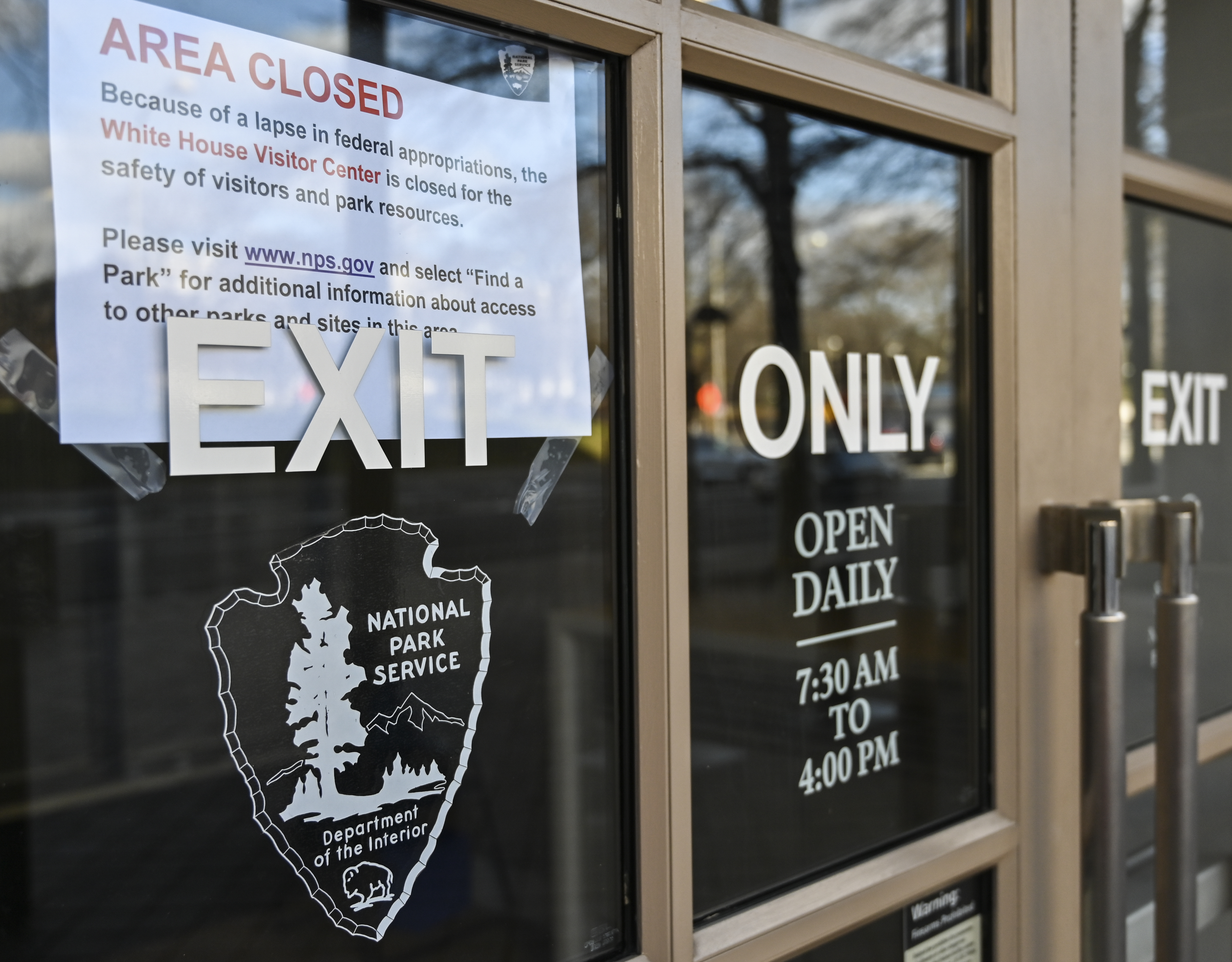 Segundo día de parálisis del gobierno de EE.UU. - 000-1bs6aa