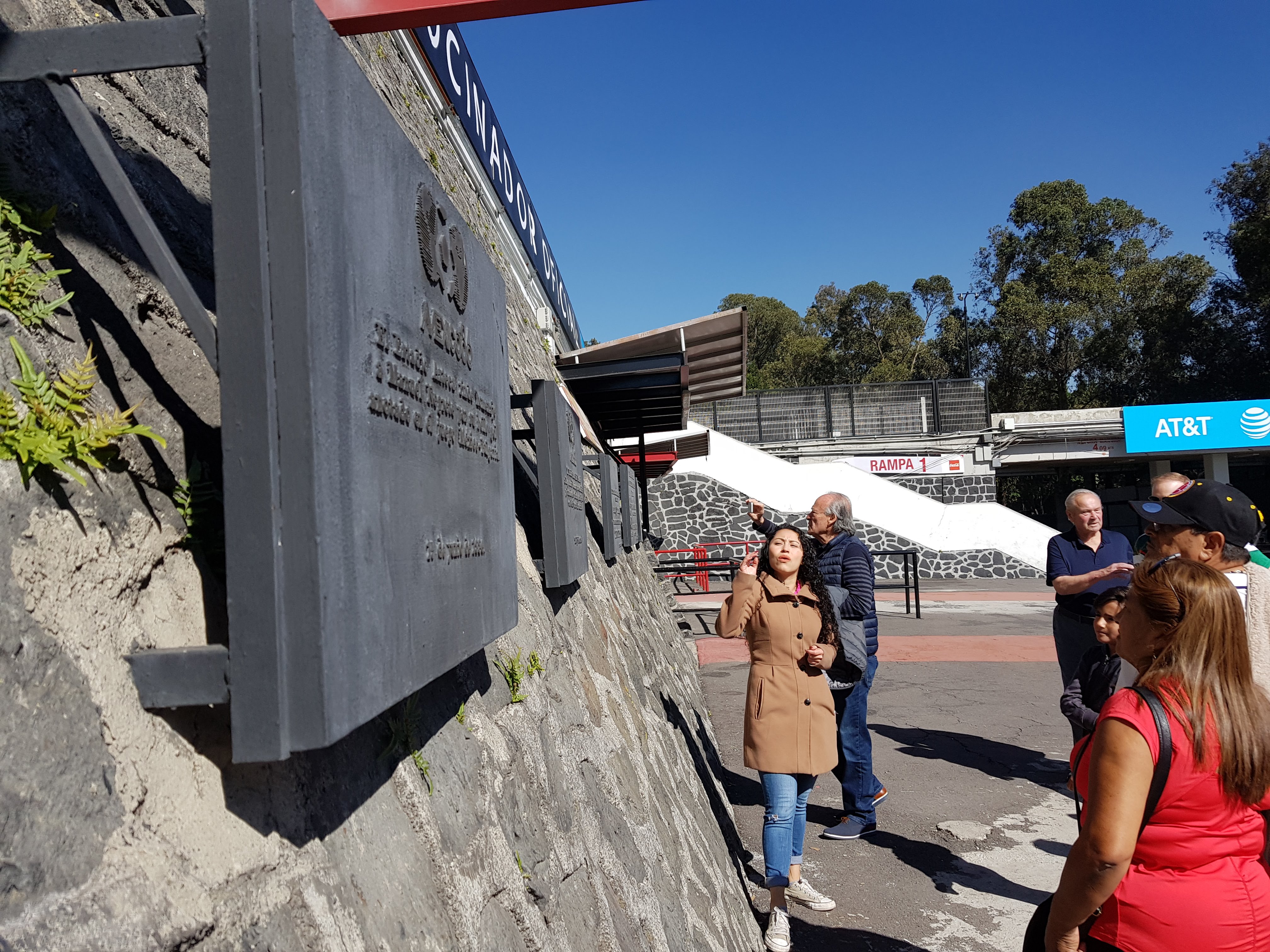 El Estadio Azteca, a nivel de cancha - 20181221-105138