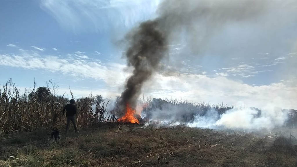 Emiten primer informe sobre accidente aéreo en Puebla - accidente-de-helicoptero-en-puebla