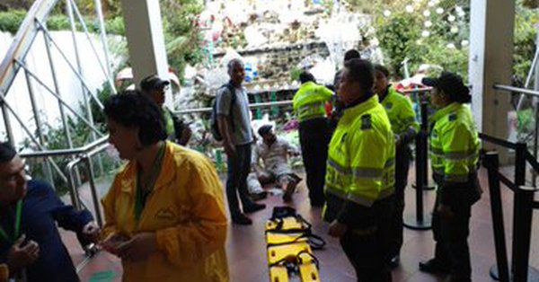 Accidente de teleférico en Bogotá deja 25 lesionados - accidente-teleferico-colombia-1