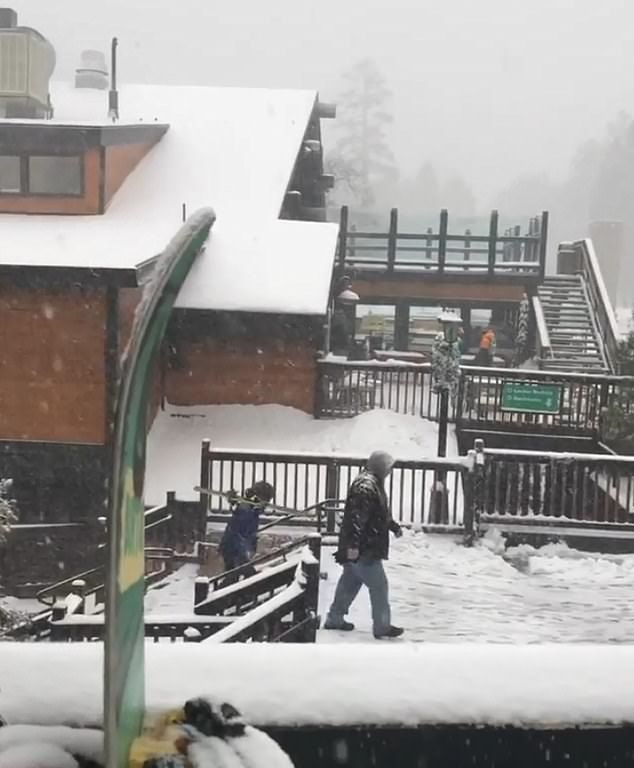 Tormenta atrapa avión y tres pasajeros salen heridos - acumulacion-de-nieve-1
