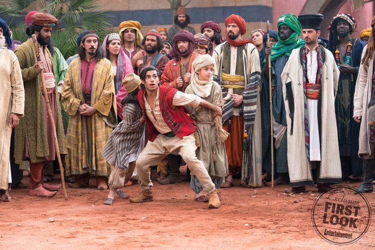 #Video El primer vistazo a los protagonistas de Aladdin - aladdin