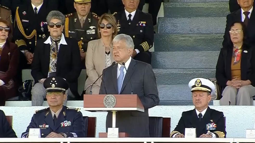 El pueblo de México necesita a las Fuerzas Armadas: AMLO
