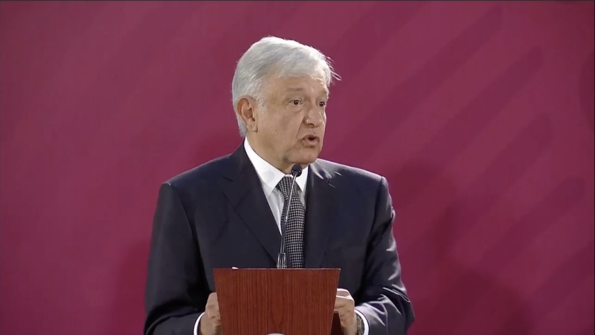 La primera Conferencia Matutina de López Obrador