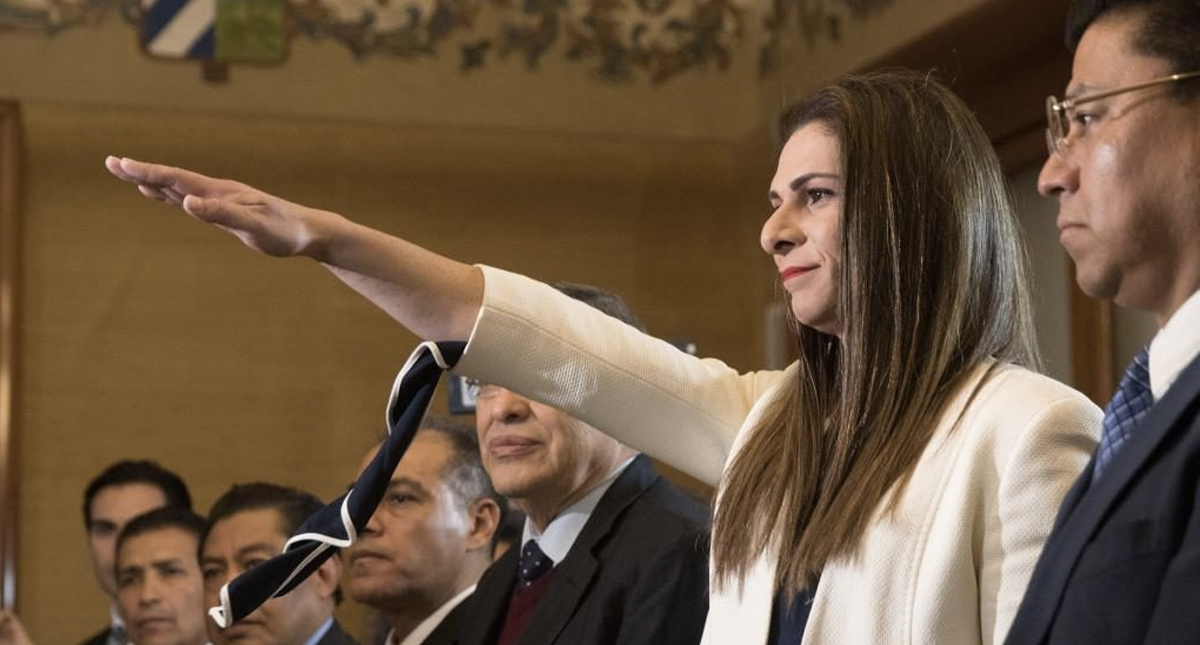 Ana Gabriela Guevara rinde protesta como titular de la Conade Ana Gabriela Guevara rinde protesta como titular de la Conade