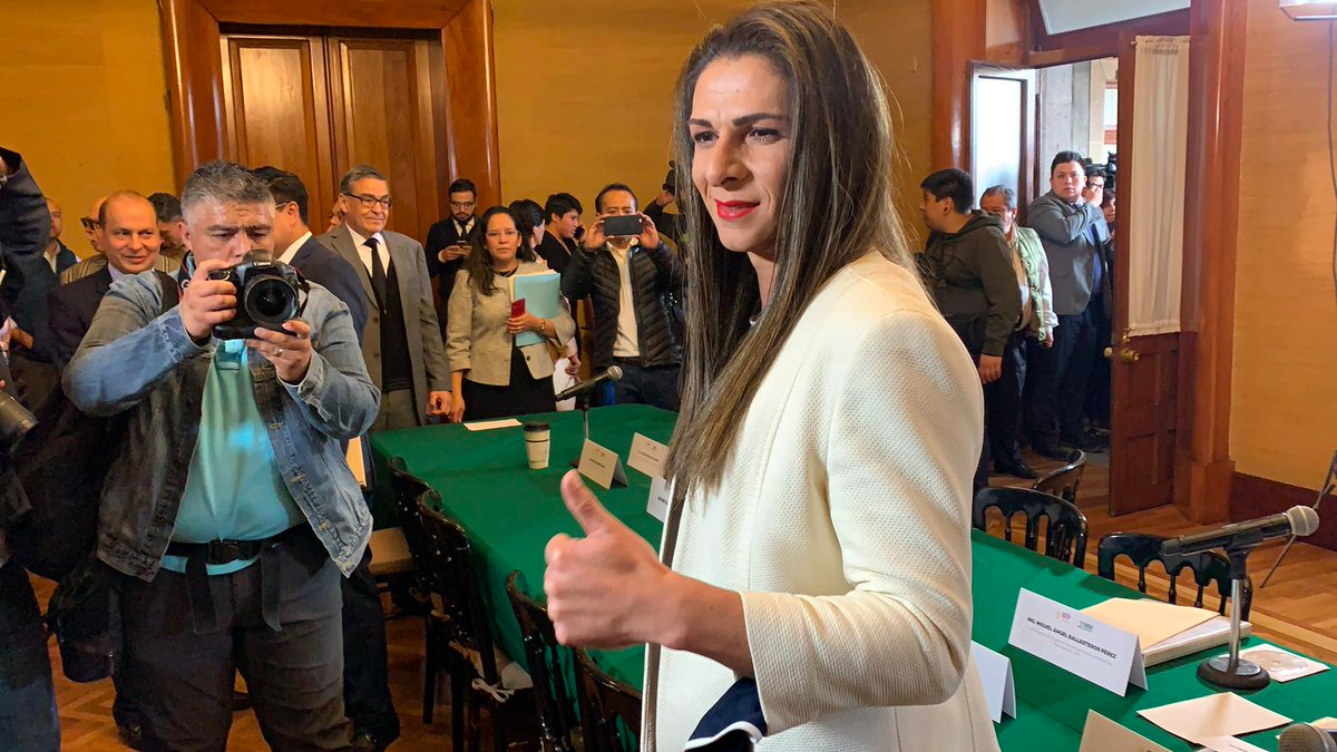 Ana Gabriela Guevara rinde protesta como titular de la Conade