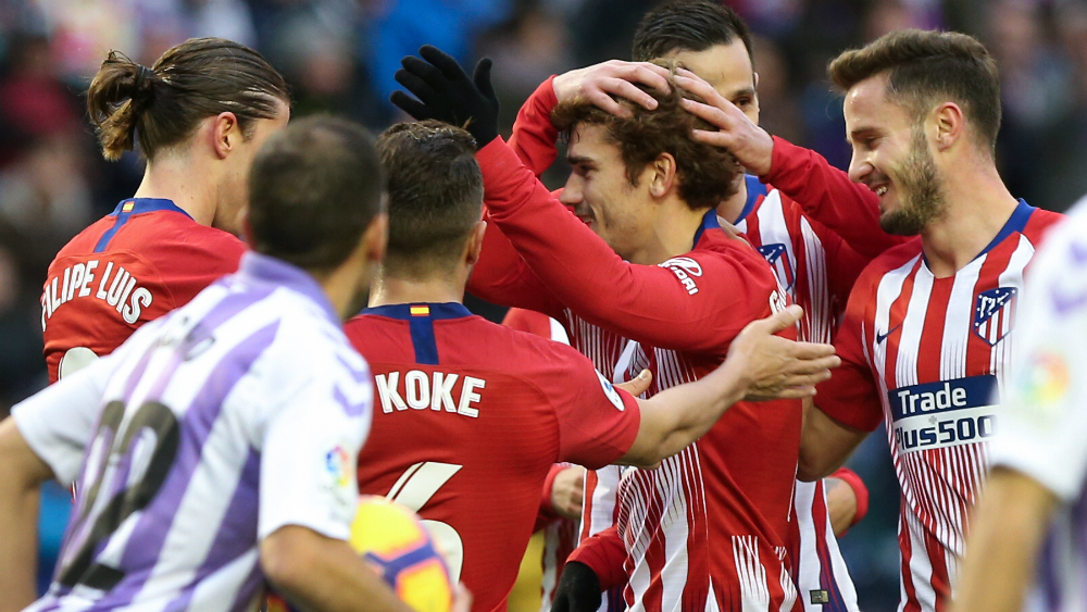 Griezmann rescata al Atlético de Madrid en Valladolid
