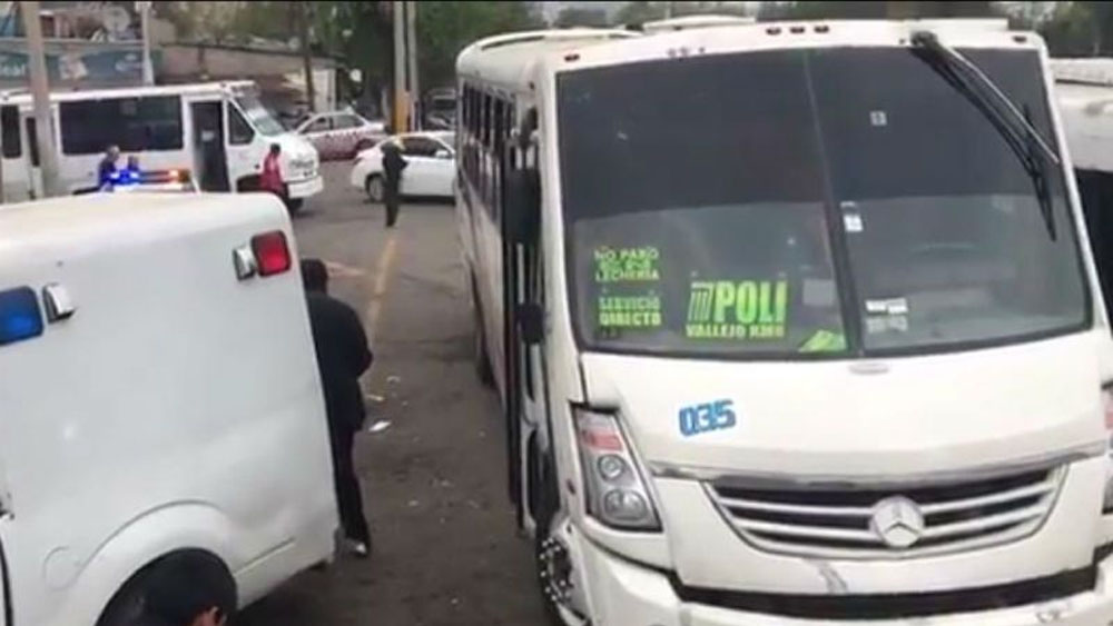 Matan a mujer durante asalto a camión en Tlalnepantla