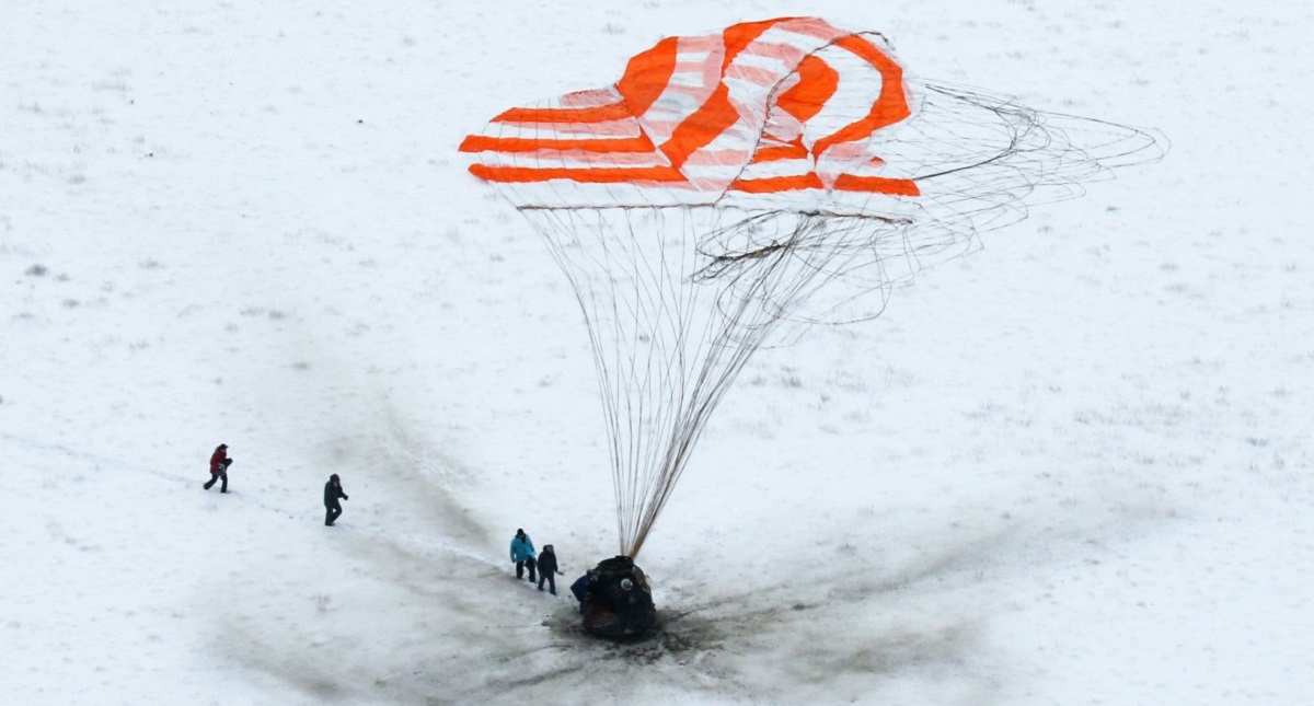 #Video Regresan astronautas a la Tierra tras 197 días en el espacio