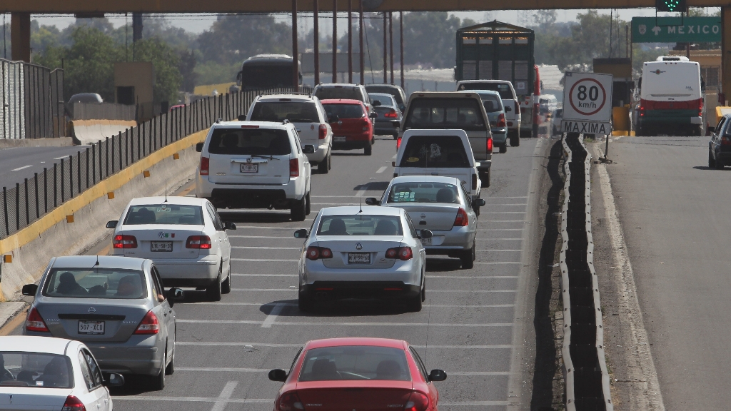 Autopista México-Pachuca la más concurrida este domingo Autopista México-Pachuca la más concurrida este domingo