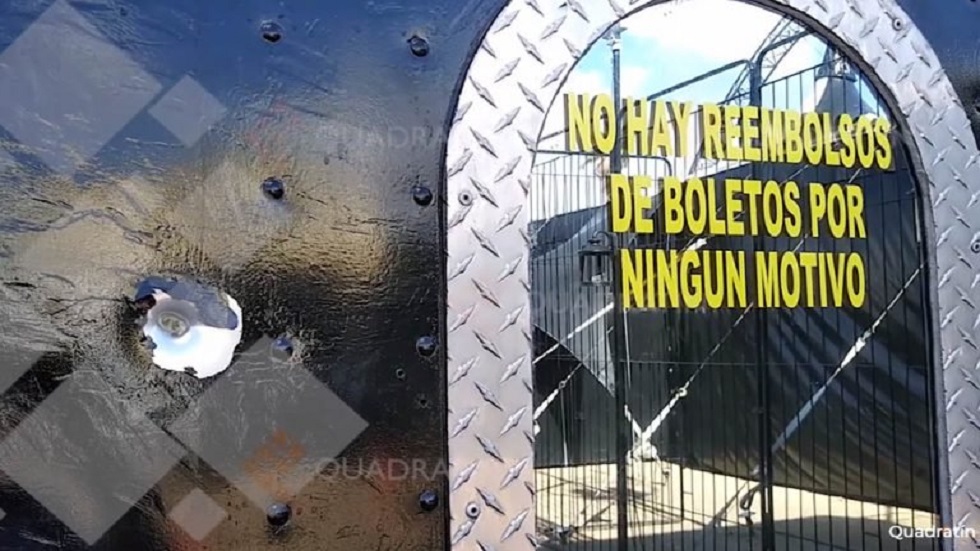 Se retira Circo del Terror de Acapulco por ataque armado - balazos-en-taquilla-del-circo-del-terror