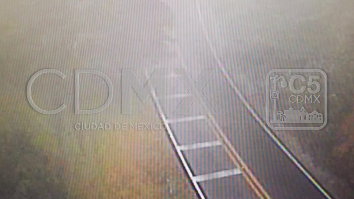 Banco de niebla afecta la México-Cuernavaca