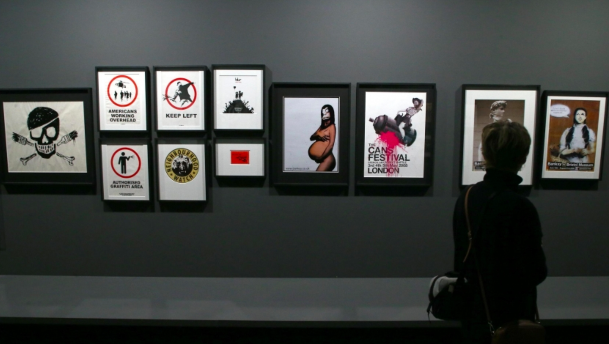 Frustran robo de un Banksy en museo de Milán Frustran robo de un Banksy en museo de Milán