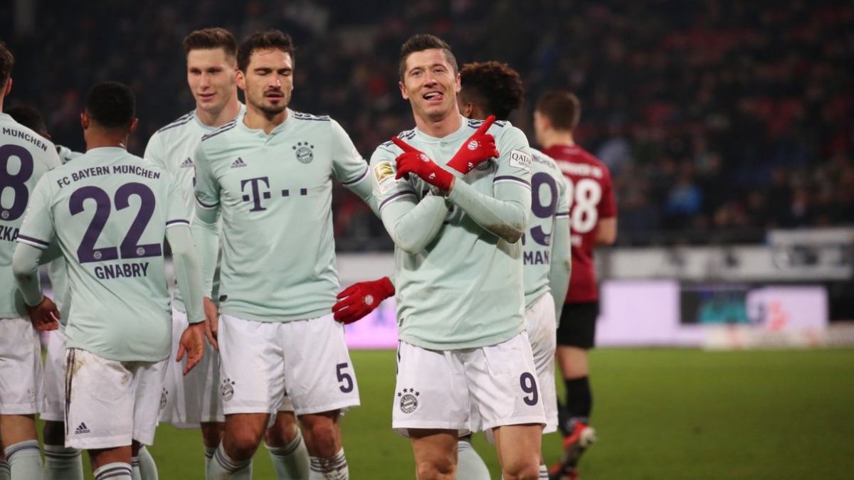 El Bayern Munich golea 4-0 al Hannover