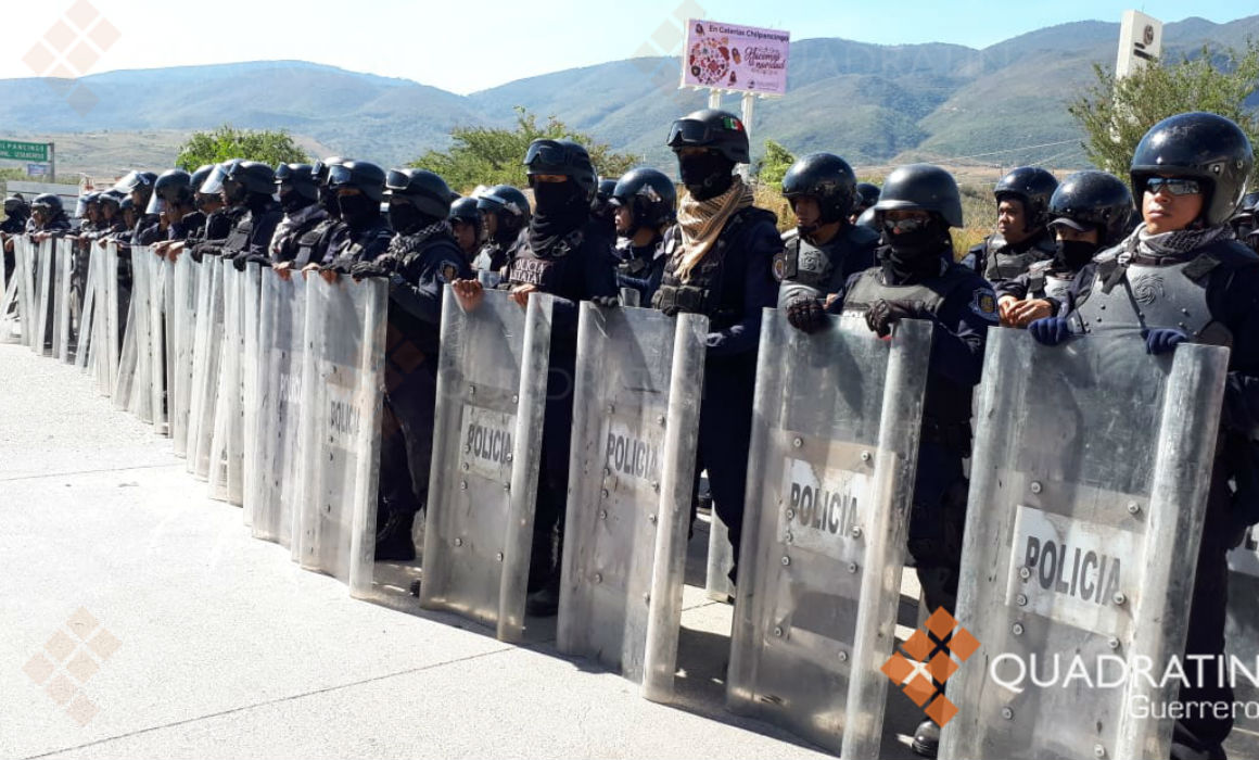 Liberan Autopista del Sol en Chilpancingo con rumbo a Acapulco - bloqueo-chilpo-3ok1