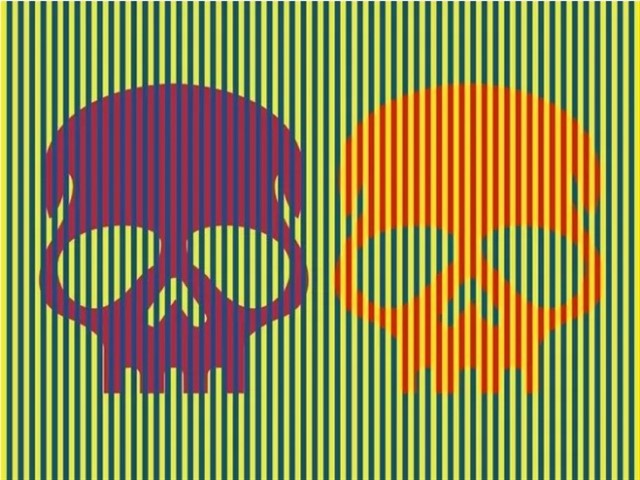 #RetoViral ¿De qué color ve estas calaveras? - calaveras-colores-ilusion-optica-2