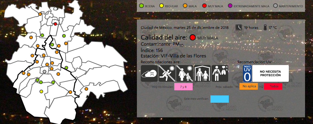 Continuará la Fase 1 de Contingencia Atmosférica Regional en el Valle de México - calidad-del-aire