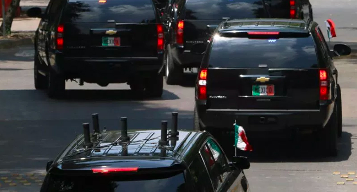 Vehículos del Estado Mayor se destinarán a seguridad pública: AMLO Vehículos del Estado Mayor se destinarán a seguridad pública: AMLO