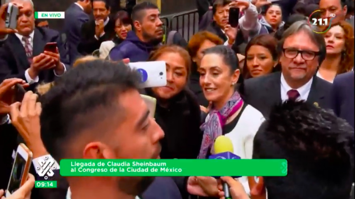 Claudia Sheinbaum rinde protesta como jefa de Gobierno - captura-de-pantalla-2018-12-05-a-las-09