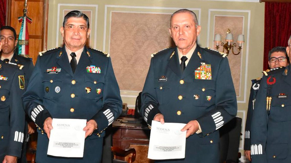 Luis Cresencio Sandoval recibe la Secretaría de Defensa