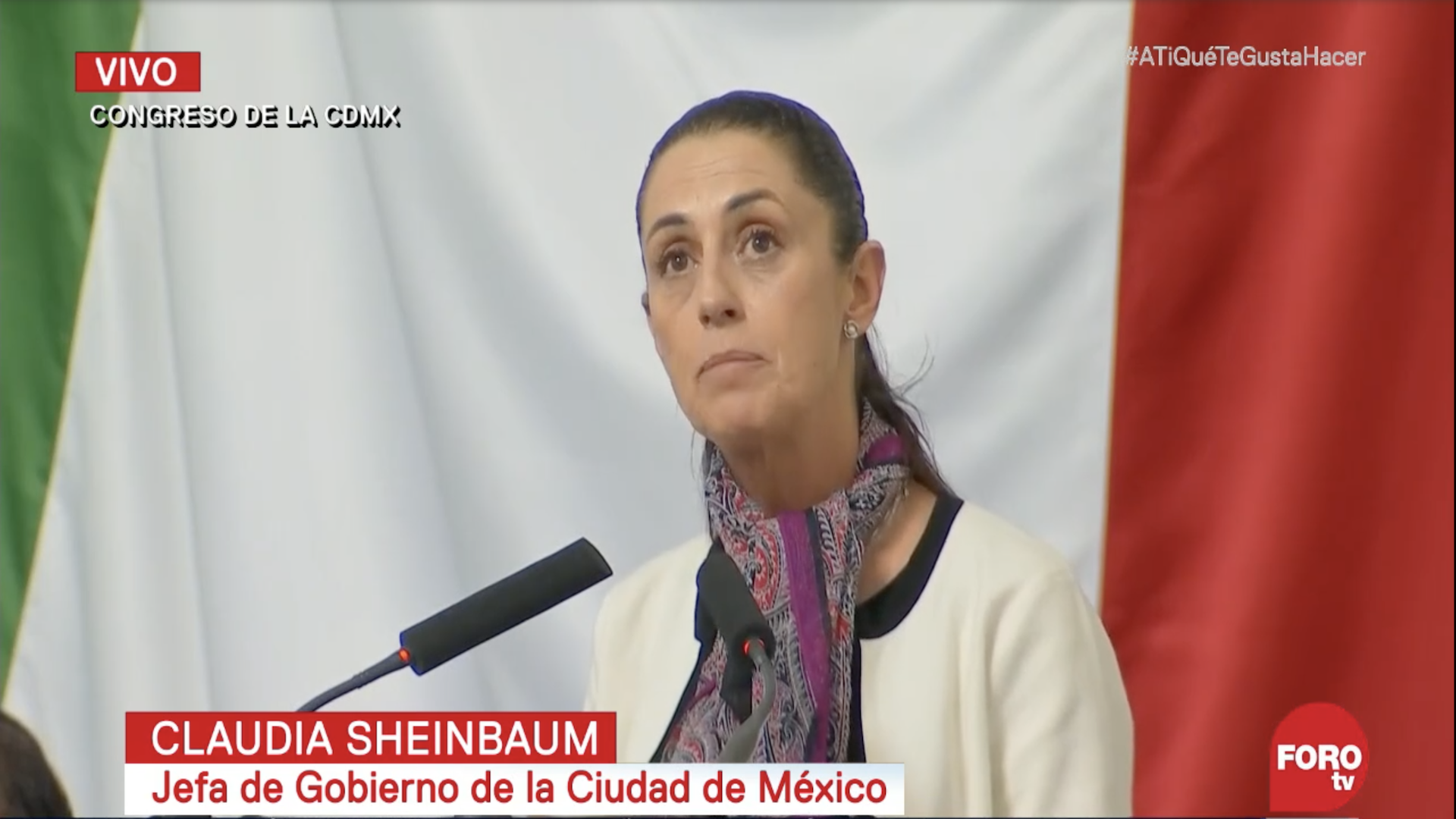 Claudia Sheinbaum rinde protesta como Jefa de Gobierno