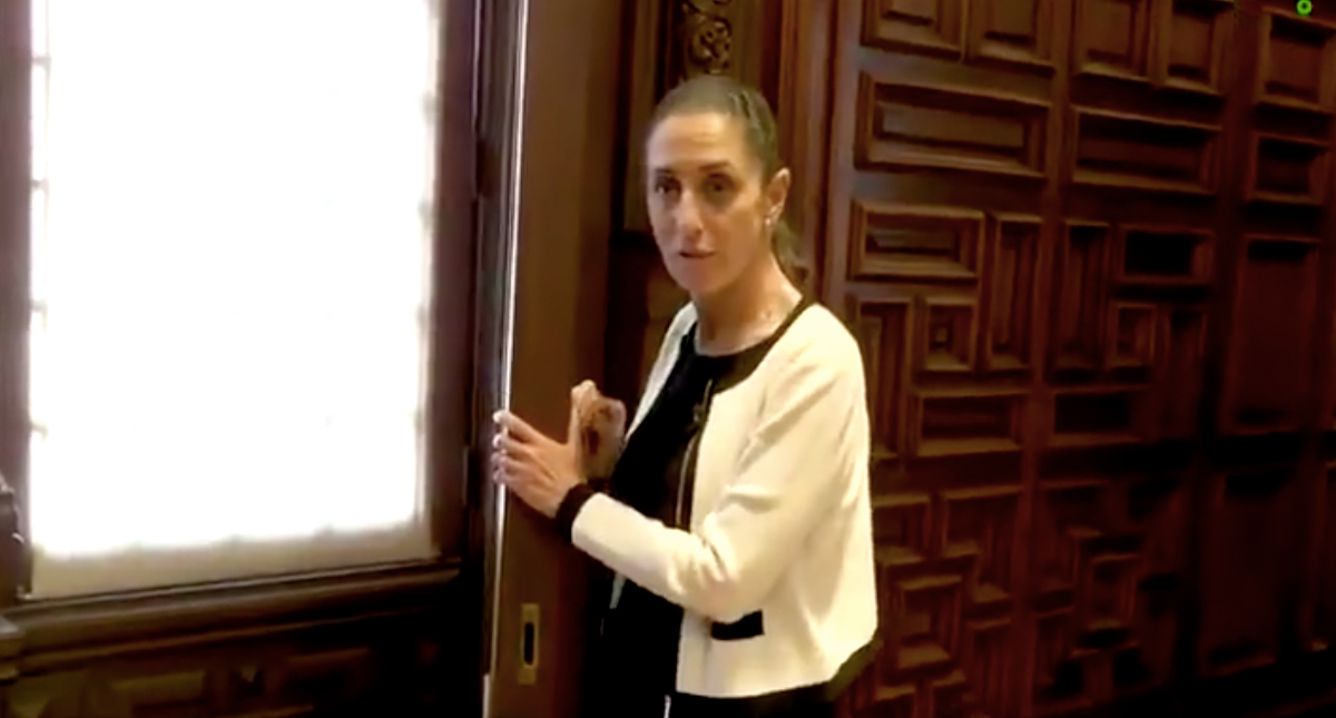 #Video “No necesito ventanas blindadas”: Sheinbaum