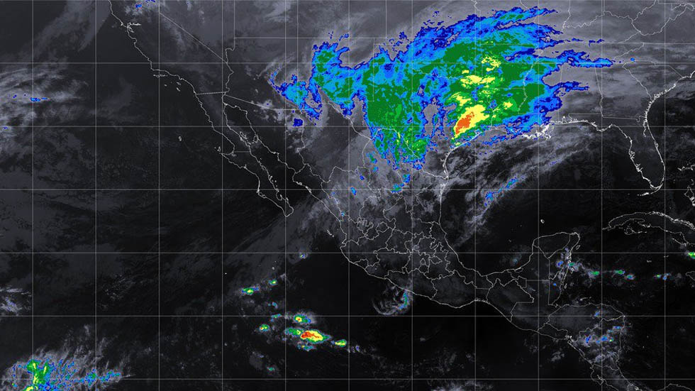 Prevén lluvia y frío para el norte del país por frente frío