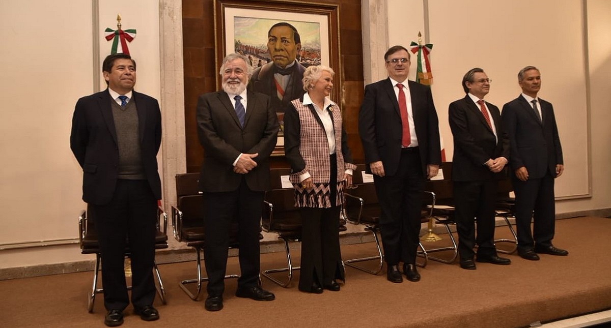 Olga Sánchez Cordero anuncia Programa de Migración - conferencia-migracion