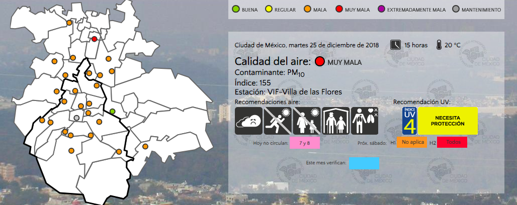 Se mantiene contingencia regional ambiental en zona noreste del Valle de México - contingenciaa