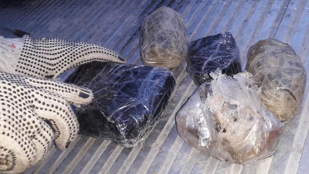 Hallan crystal y heroína en tanque de gasolina en San Luis Potosí