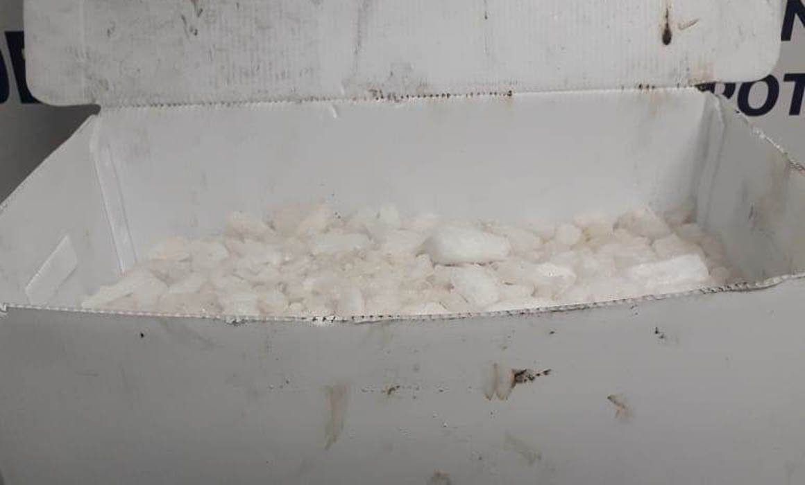 Hallan crystal y heroína en tanque de gasolina en San Luis Potosí - cristal-slp1