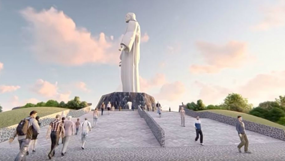 Construirían en Tamaulipas imagen del Cristo más grande del mundo